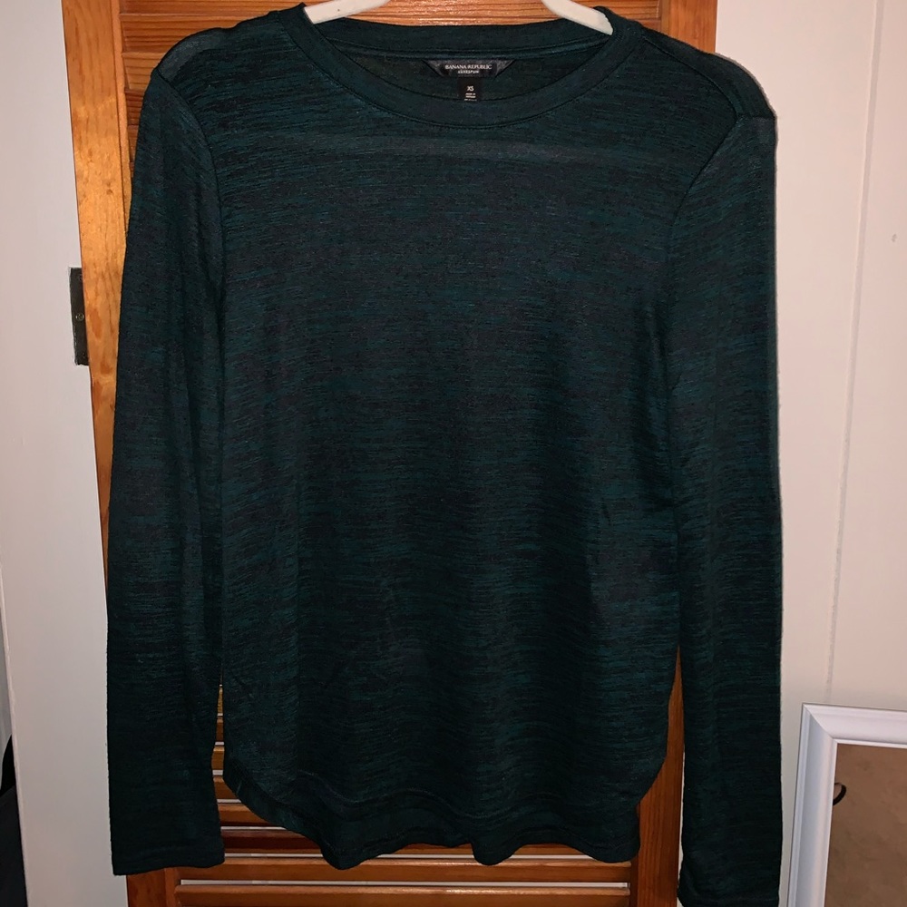 Deep Green long sleeve luxespun shirt